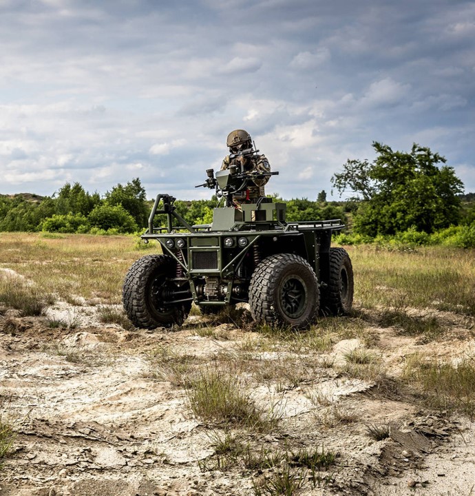 Ermine 4x4 Quad Lightweight Tactical Vehicle (F)